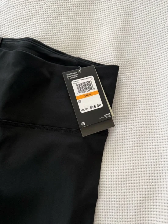 Under Armour Black Compression High-Rise Full Length Leggings - Picture 4 of 9